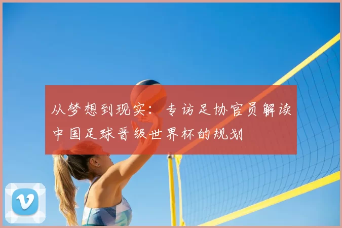从梦想到现实：专访足协官员解读中国足球晋级世界杯的规划